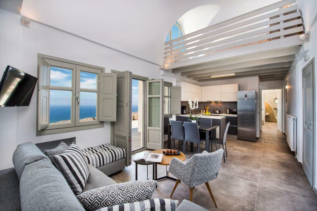 Theano Cave Suites & Villas Imerovigli  Dış mekan fotoğraf